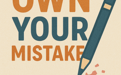 Own Your Mistakes