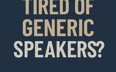 Tired of Generic Speakers? Rob Anspach Delivers Straight Talk, Action Steps, and Sarcasm (in That Order)