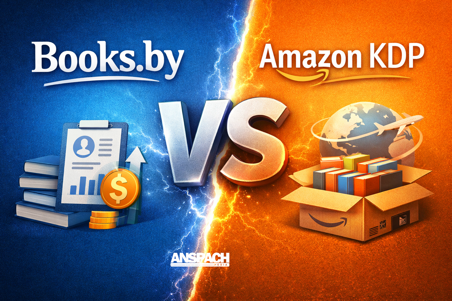 Books.by vs Amazon KDP: Which Platform Really Serves Authors Best?