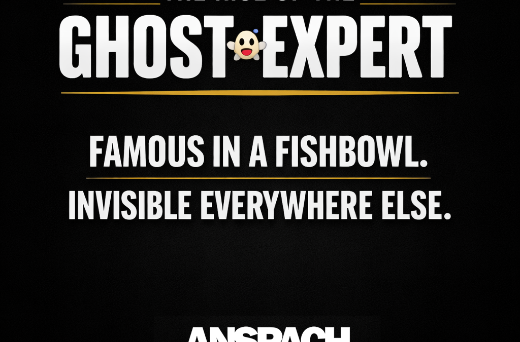 The Rise of the “Ghost Expert”