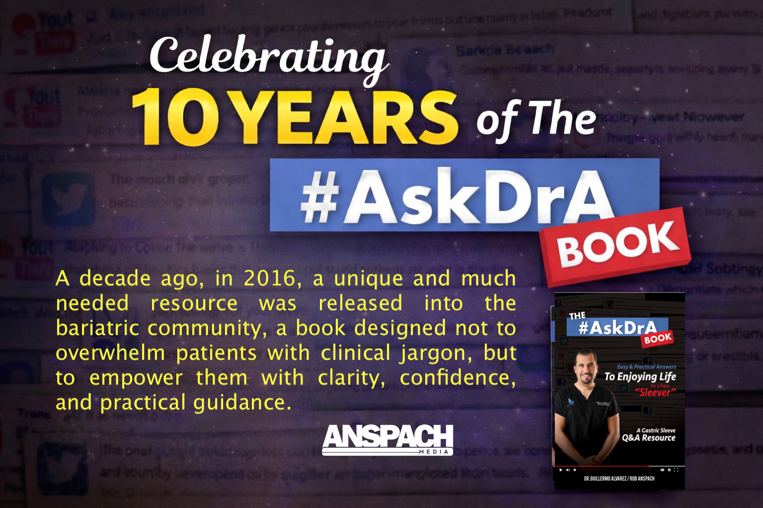 Celebrating 10 Years of The #AskDrA Book