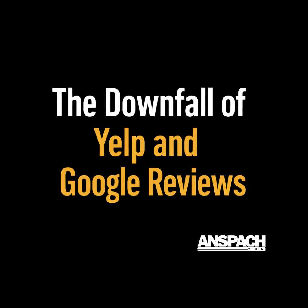The Downfall of Yelp and Google Reviews