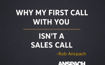 Why My First Call With You Isn’t a Sales Call