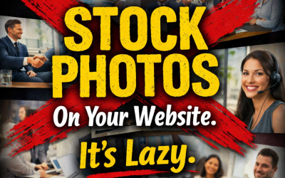 Stop Using Stock Photos On Your Website. It’s Lazy.