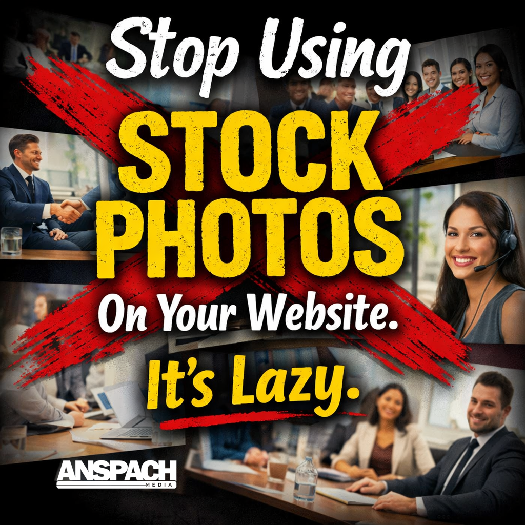 Stop Using Stock Photos On Your Website. It’s Lazy.
