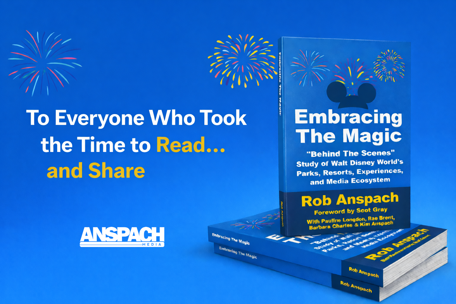 To Everyone Who Took the Time to Review Embracing The Magic