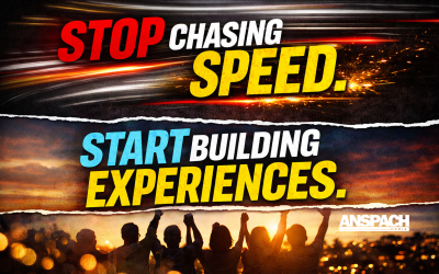 Stop Chasing Speed. Start Building Experiences.