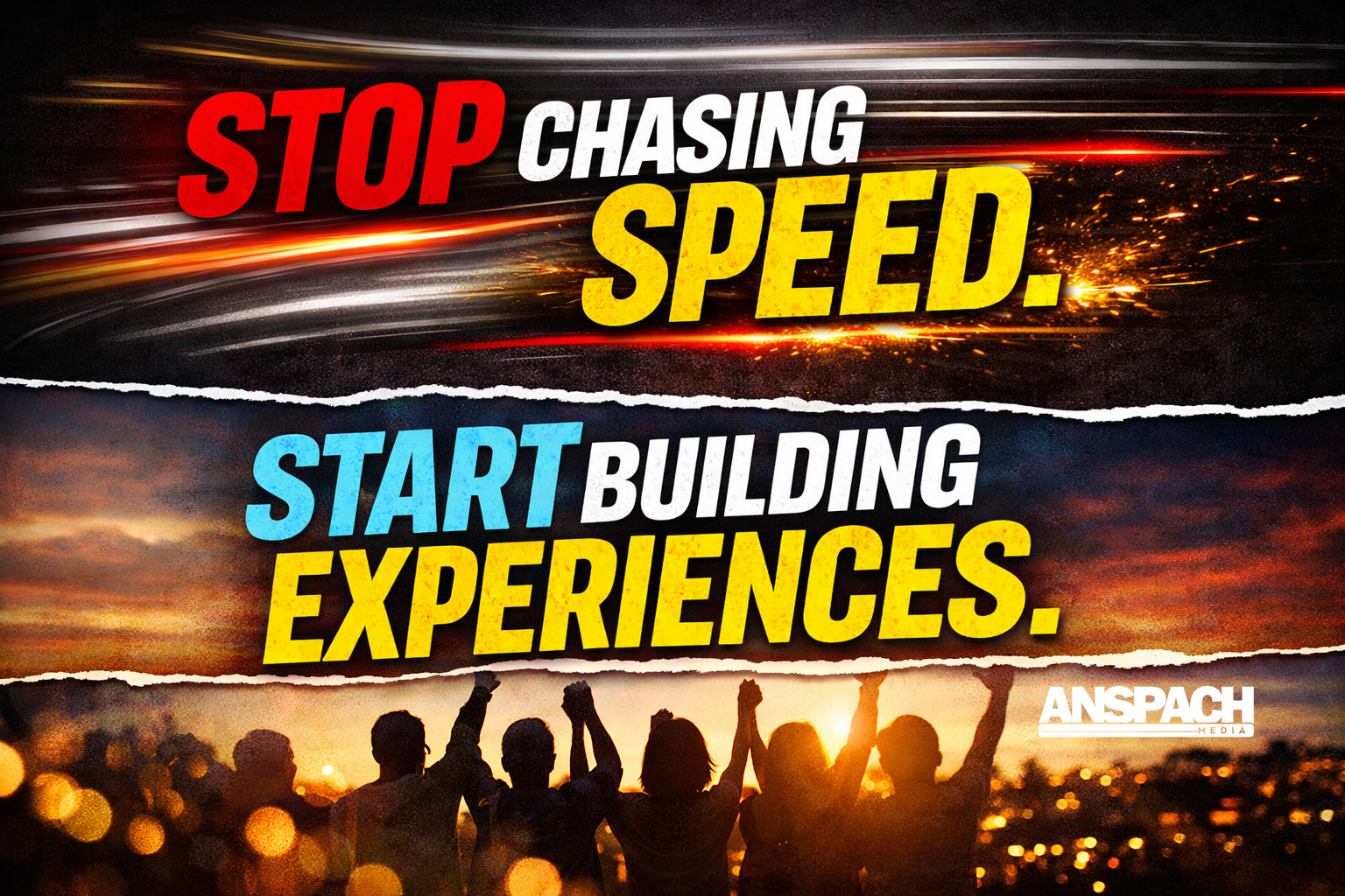 Stop Chasing Speed. Start Building Experiences.