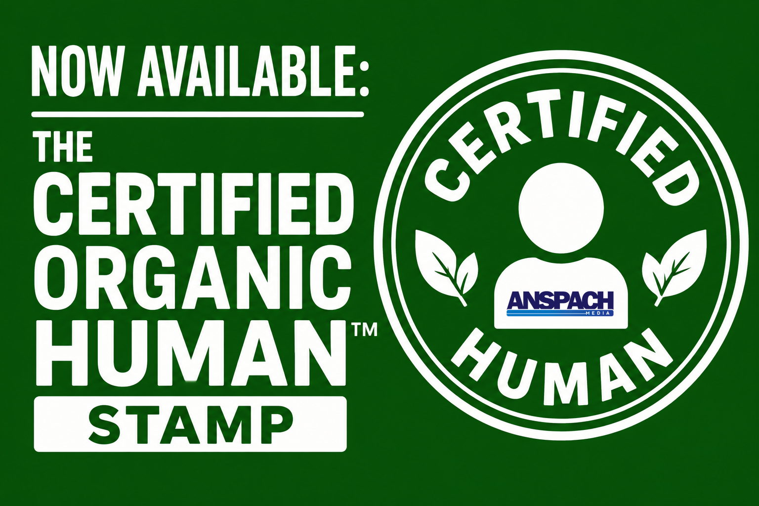 Now Available: The Certified Organic Human™ Stamp